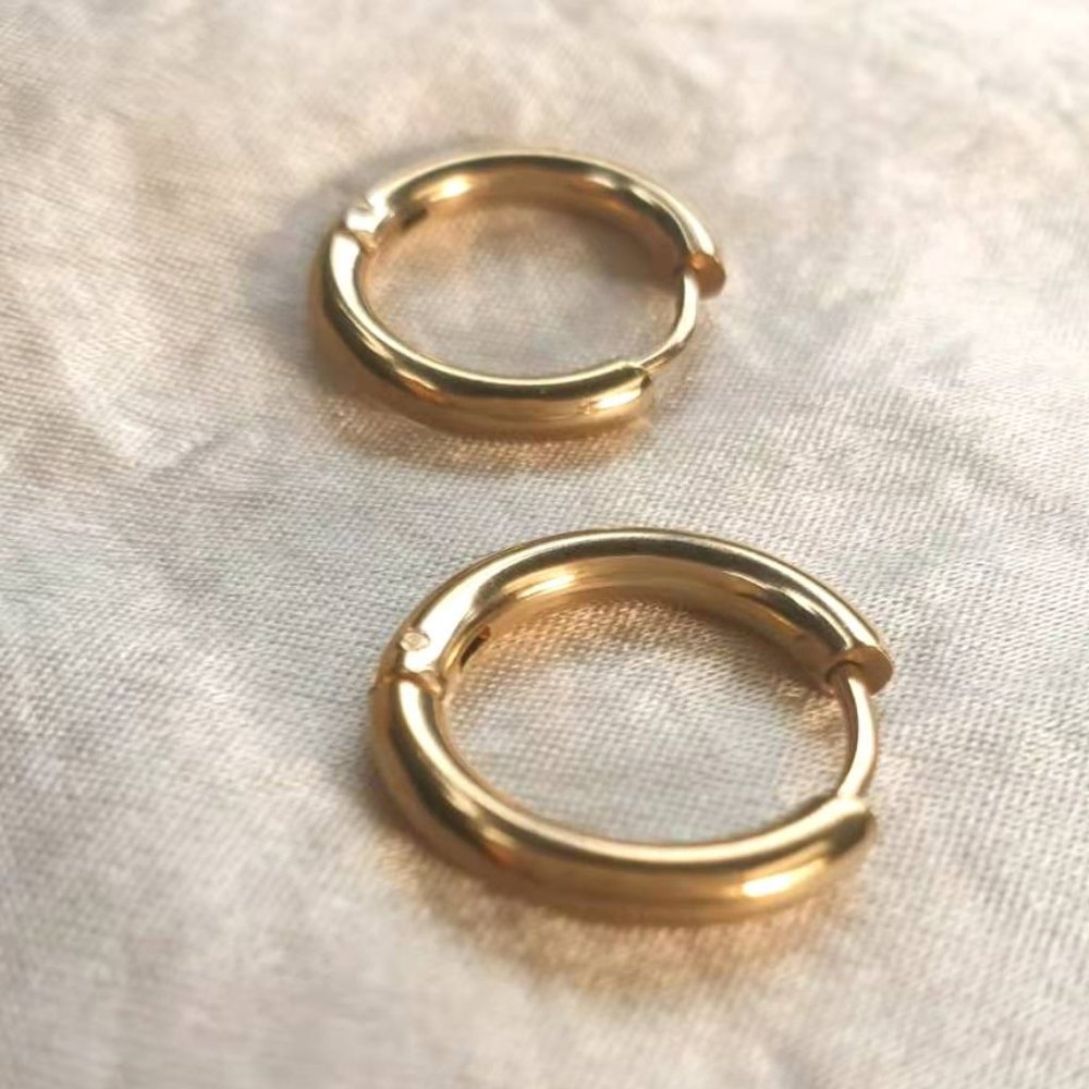 Gold Mini Hoops